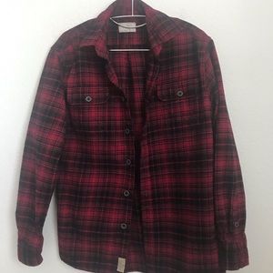 M JACHS Red Flannel Long Sleeve